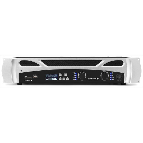 Vonyx VPA1500 PA Etapa Potencia Multimedia BT
