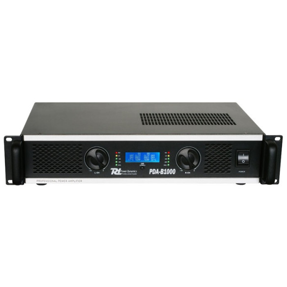 Power Dynamics PDA-B1000 Amplificador/Etapa Potencia 2x500 Watts