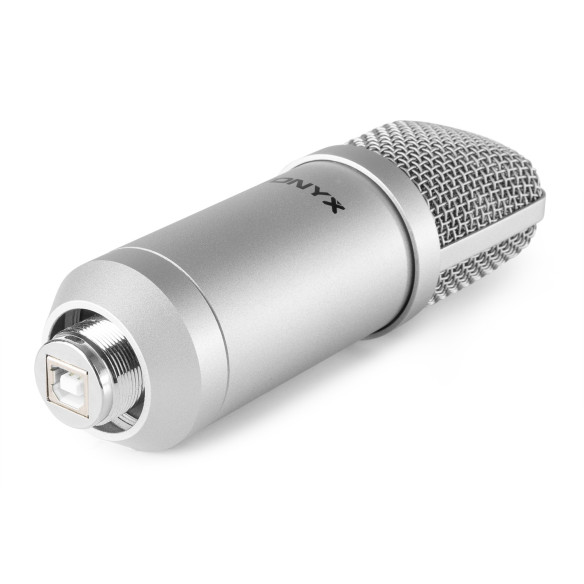 Vonyx CMS300S Micrófono de estudio Set USB Plata Vonyx CMS300S Micrófono de estudio Set USB Plata