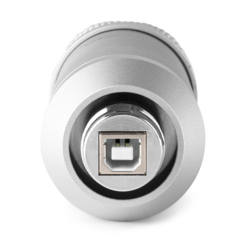 Vonyx CMS300S Micrófono de estudio Set USB Plata