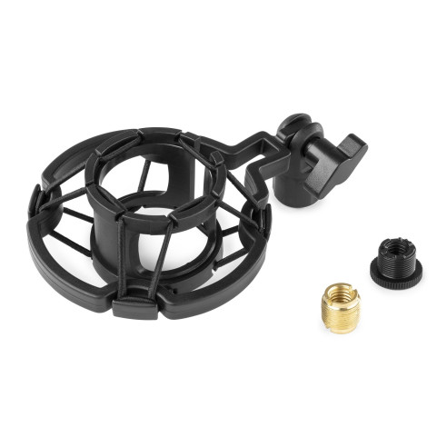 Vonyx CMS300S Micrófono de estudio Set USB Plata