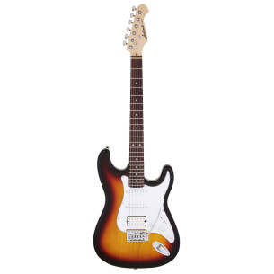 Aria STG-004-3TS Guitarra Eléctrica Strato Sombreada