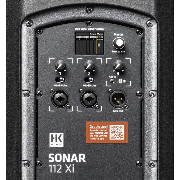 HK Audio SONAR 112 Xi Altavoz de PA amplificado