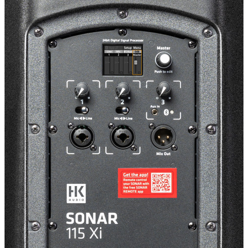 HK Audio SONAR 115 Xi Altavoz de PA amplificado