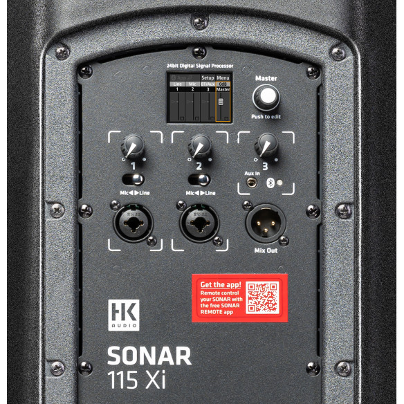 HK Audio SONAR 115 Xi Altavoz de PA amplificado