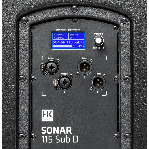 HK Audio SONAR 115 Sub D Subwoofer amplificado HK Audio SONAR 115 Sub D Subwoofer amplificado