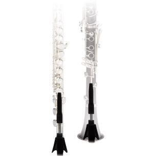 Soporte para Flauta Travesera ó Clarinete Hércules DS-640B plegable y telescópico. 2