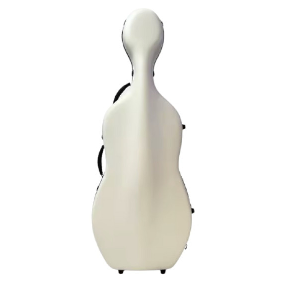TCM TCCC-PC01 Estuche Cello 4/4 Blanco con ruedas