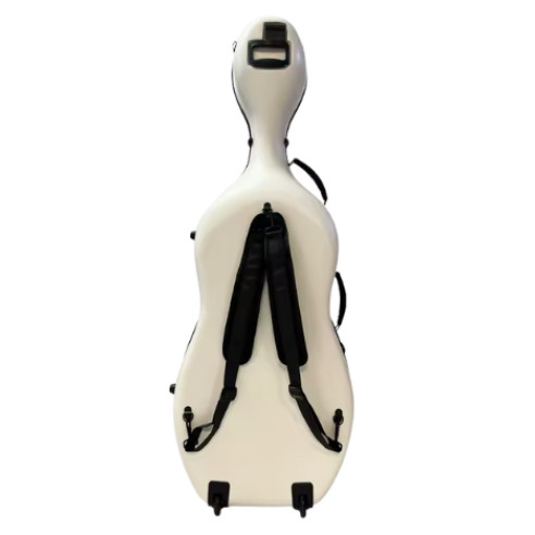 TCM TCCC-PC01 Estuche Cello 4/4 Blanco con ruedas