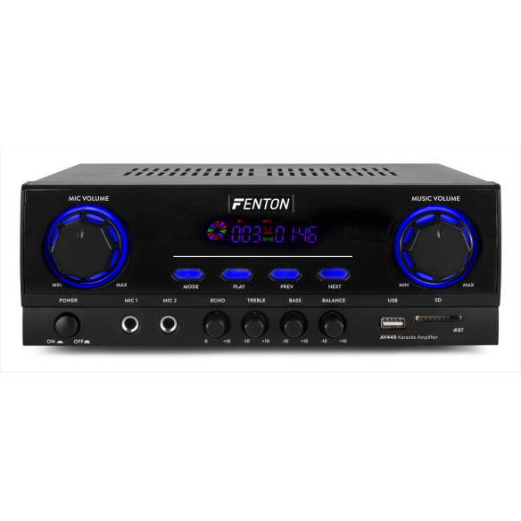 AV440 Amplificador Karaoke con reproductor Multimedia
