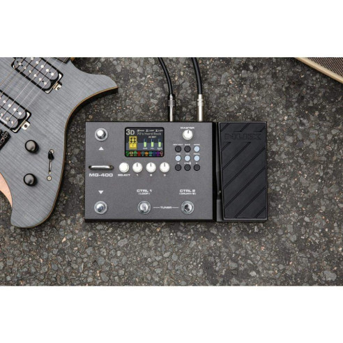 Nux MG400 Pedalera Efectos para Guitarra y Bajo