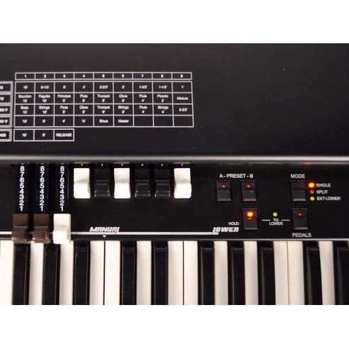 Crumar MOJO61 Órgano rueda tonal virtual