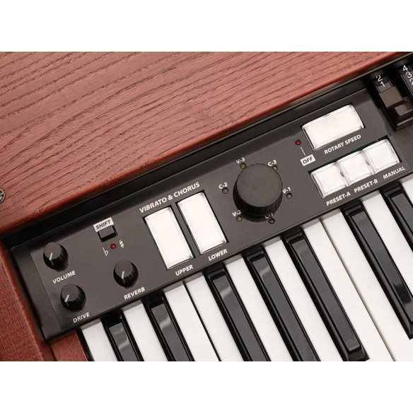 Crumar MOJO-CL Classic Órgano rueda tonal virtual Doble Teclado