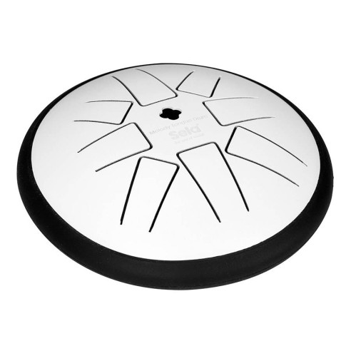 Sela 363 Tongue Drum 6" 8 Tongues, G minor, White