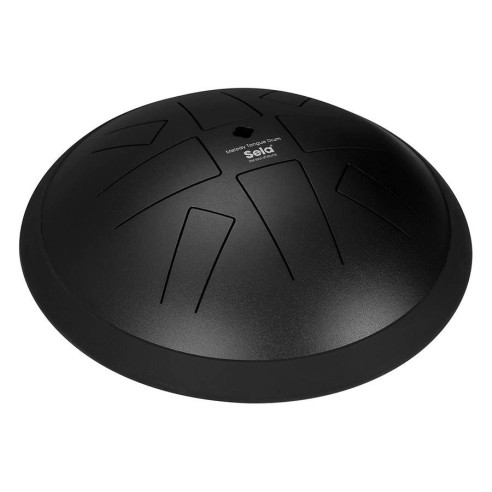 Sela 370 Tongue Drum 10" 8 tongues, A  Hirajoshi, black
