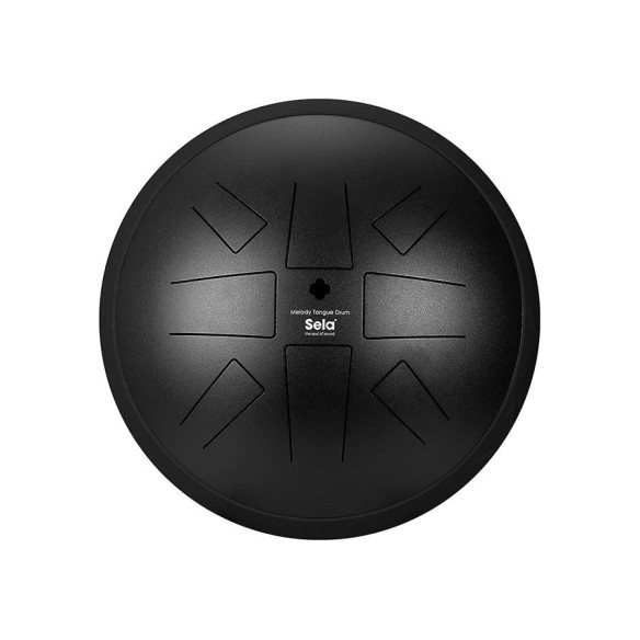 Sela 370 Tongue Drum 10" 8 tongues, A  Hirajoshi, black Sela 370 Tongue Drum 10" 8 tongues, A  Hirajoshi, black