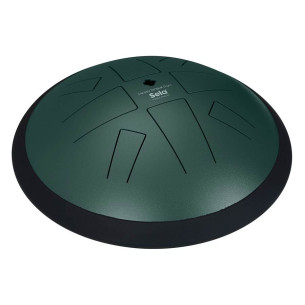 Sela 373 Tongue Drum 10" 8 tongues, C Golden Gate, Dark Green 2