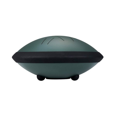 Sela 373 Tongue Drum 10" 8 tongues, C Golden Gate, Dark Green