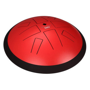 Sela 374 Tongue Drum 10" 8 tongues, C Pygmy, Red 2