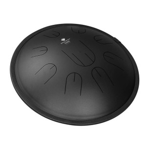 Sela 380 Tongue Drum 14" 9 tongues, D Kurd, Black 2