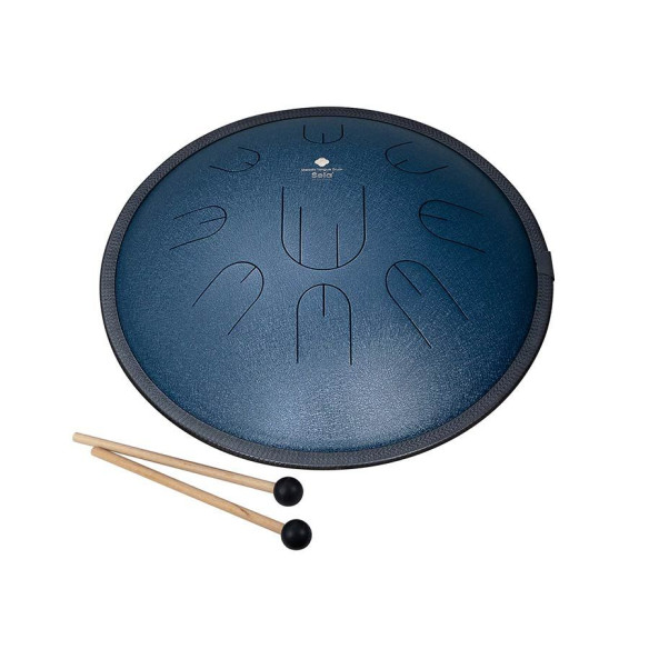 Sela 381 Tongue Drum 14" 9 tongues, D Amara, Navy Blue Sela 381 Tongue Drum 14" 9 tongues, D Amara, Navy Blue