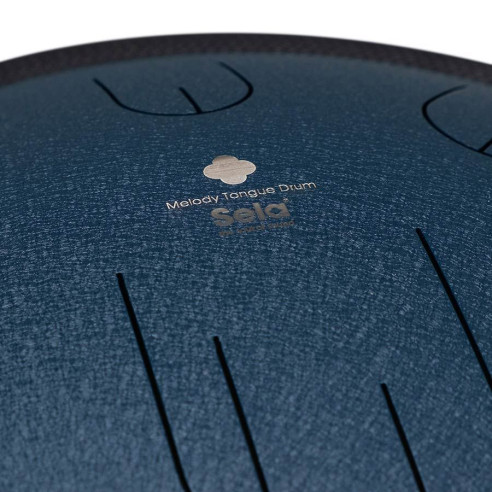 Sela 381 Tongue Drum 14" 9 tongues, D Amara, Navy Blue