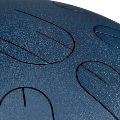 Sela 381 Tongue Drum 14" 9 tongues, D Amara, Navy Blue