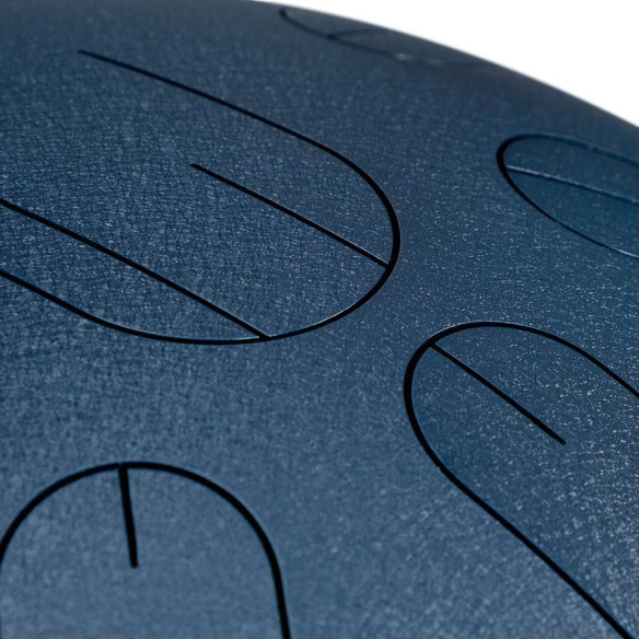 Sela 381 Tongue Drum 14" 9 tongues, D Amara, Navy Blue Sela 381 Tongue Drum 14" 9 tongues, D Amara, Navy Blue
