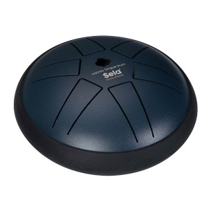 Sela 350 Tongue Drum 5.5" 6 tongues, A Mayor Pentatonic  Navy Bluenic, 2