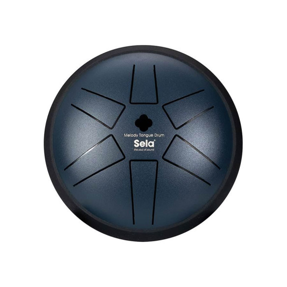 Sela 350 Tongue Drum 5.5" 6 tongues, A Mayor Pentatonic  Navy Bluenic, Sela 350 Tongue Drum 5.5" 6 tongues, A Mayor Pentatonic  Navy Bluenic,