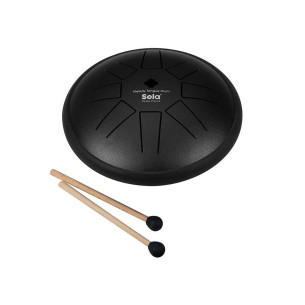 Sela 360 Tongue Drum 6" 8 tongues, C mayor, black