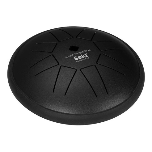 Sela 360 Tongue Drum 6" 8 tongues, C mayor, black