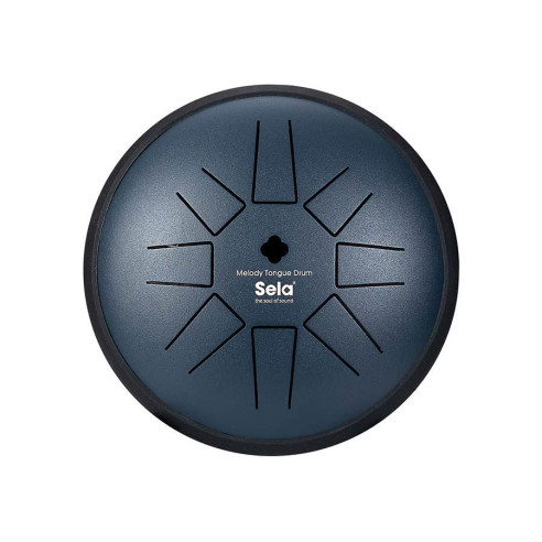 Sela 361 Tongue Drum 6" 8 tongues, D mayor, Navy Blue