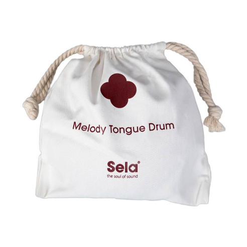 Sela 362 Tongue Drum 6" 8 tongues, F menor  Red