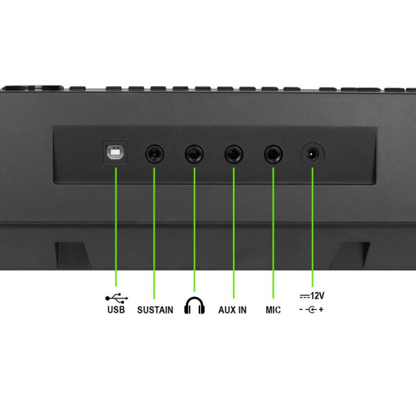 Medeli M331 Teclado Dómestico 61 Teclas