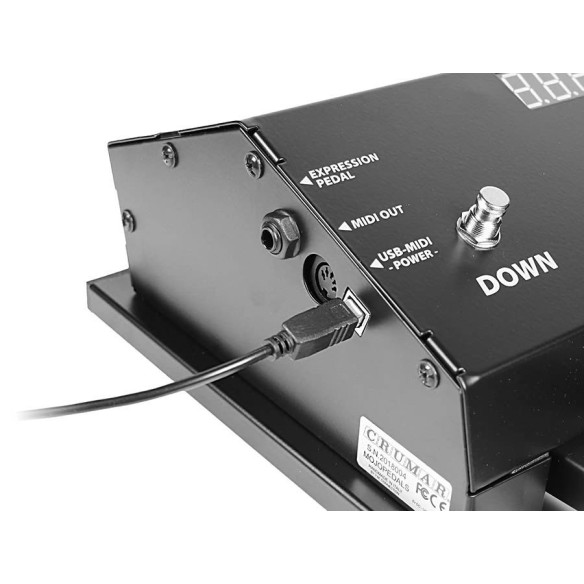Crumar 2018 Pedalera Midi para organo MOJO, 13 teclas Crumar 2018 Pedalera Midi para organo MOJO, 13 teclas