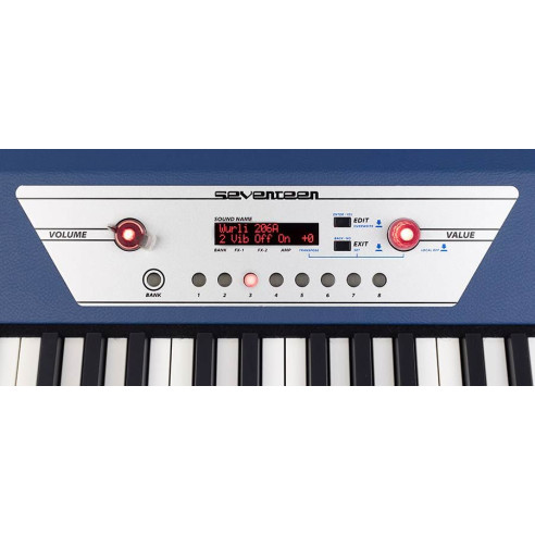 Crumar SEVENTEEN 73 model virtual Piano de escenario