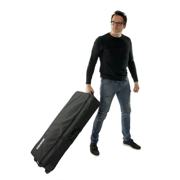 Crumar SPT-61BK Funda Trolley de 25mm 920x400x120 mm Crumar SPT-61BK Funda Trolley de 25mm 920x400x120 mm