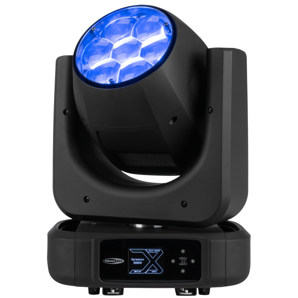 Showtec Xpression 2000W Cabeza Movil  Wash Beam Led 7x40W.