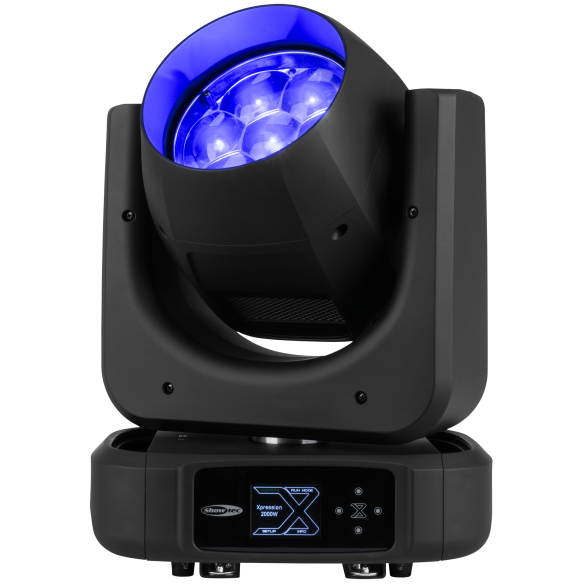 Showtec Xpression 2000W Cabeza Movil  Wash Beam Led 7x40W.