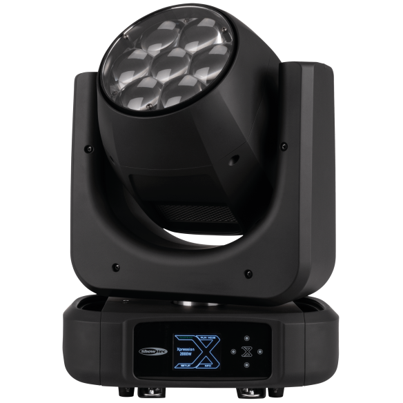 Showtec Xpression 2000W Cabeza Movil  Wash Beam Led 7x40W.