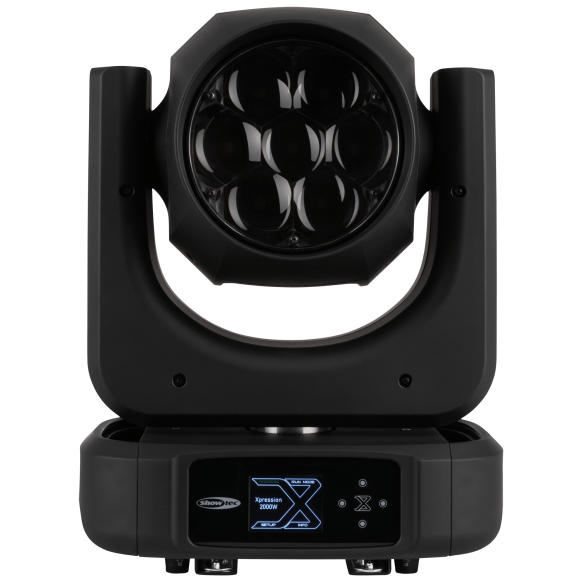 Showtec Xpression 2000W Cabeza Movil  Wash Beam Led 7x40W.