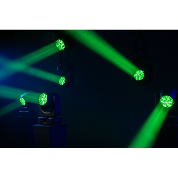 Showtec Xpression 2000W Cabeza Movil  Wash Beam Led 7x40W.