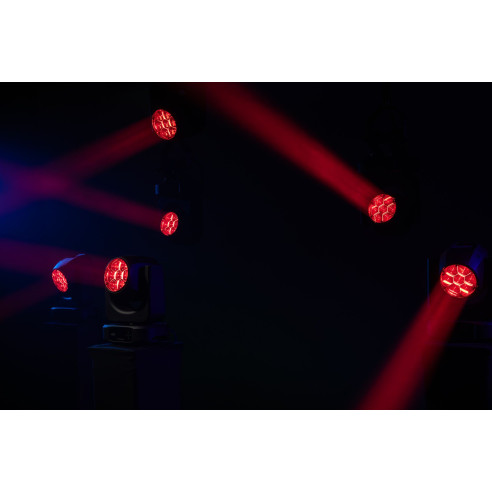 Showtec Xpression 2000W Cabeza Movil  Wash Beam Led 7x40W.