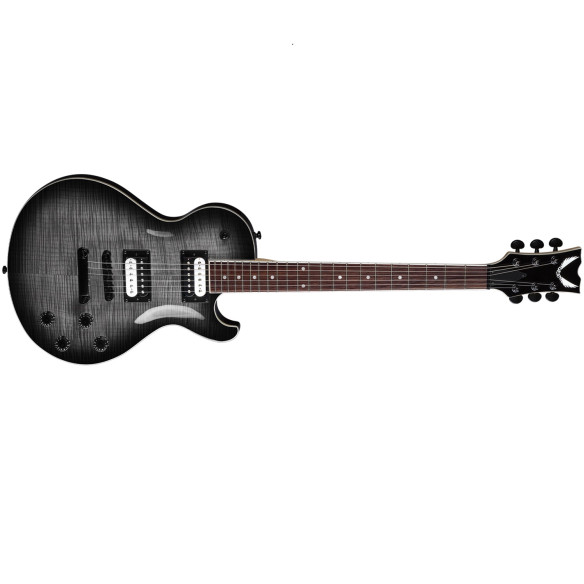 DEAN Thoroughbred X Flame Maple Charcoal Burst DEAN Thoroughbred X Flame Maple Charcoal Burst