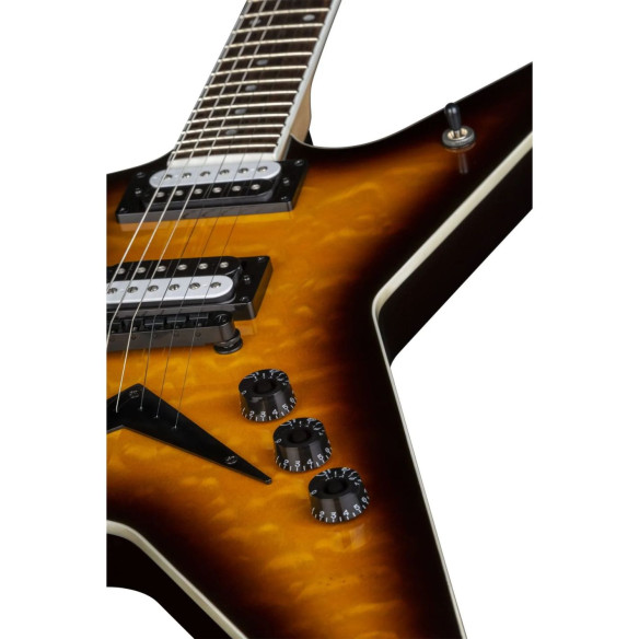 DEAN MLX Quilt Maple Trans Brazilia Guitarra Eléctrica DEAN MLX Quilt Maple Trans Brazilia Guitarra Eléctrica