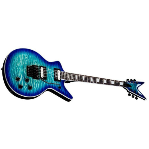 DEAN CADI Select Quilt Top Floyd Ocean Burst Guitarra Eléctrica