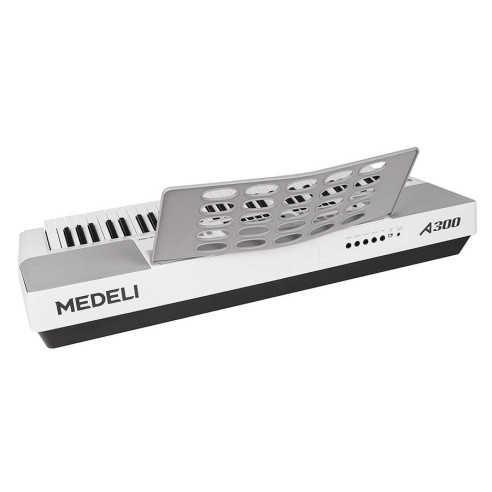 Medeli A300W Teclado Domestico 61 teclas Blanco