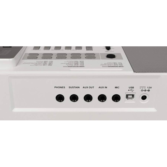 Medeli A300W Teclado Domestico 61 teclas Blanco