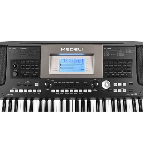 Medeli AW830 Teclado 76 teclas Sensibles Arranger